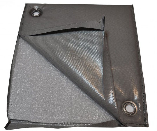 Утепленный тент ПВХ 550 гр/м2 - 4x6м